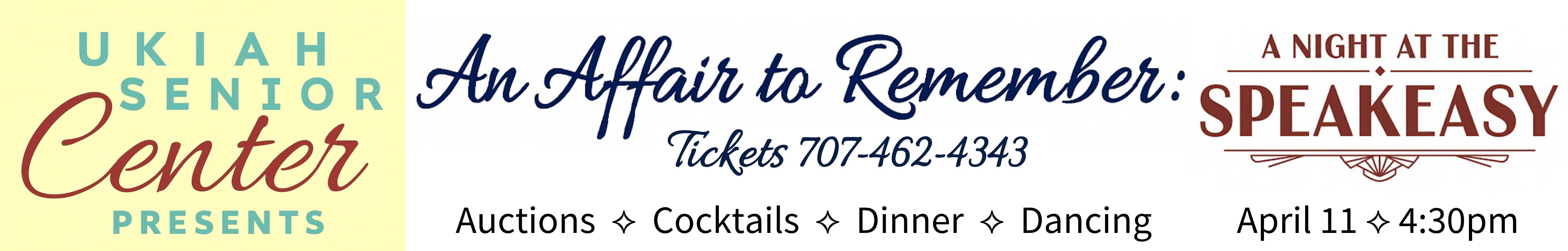 An Affair to Remember - Ukiah Senior Center